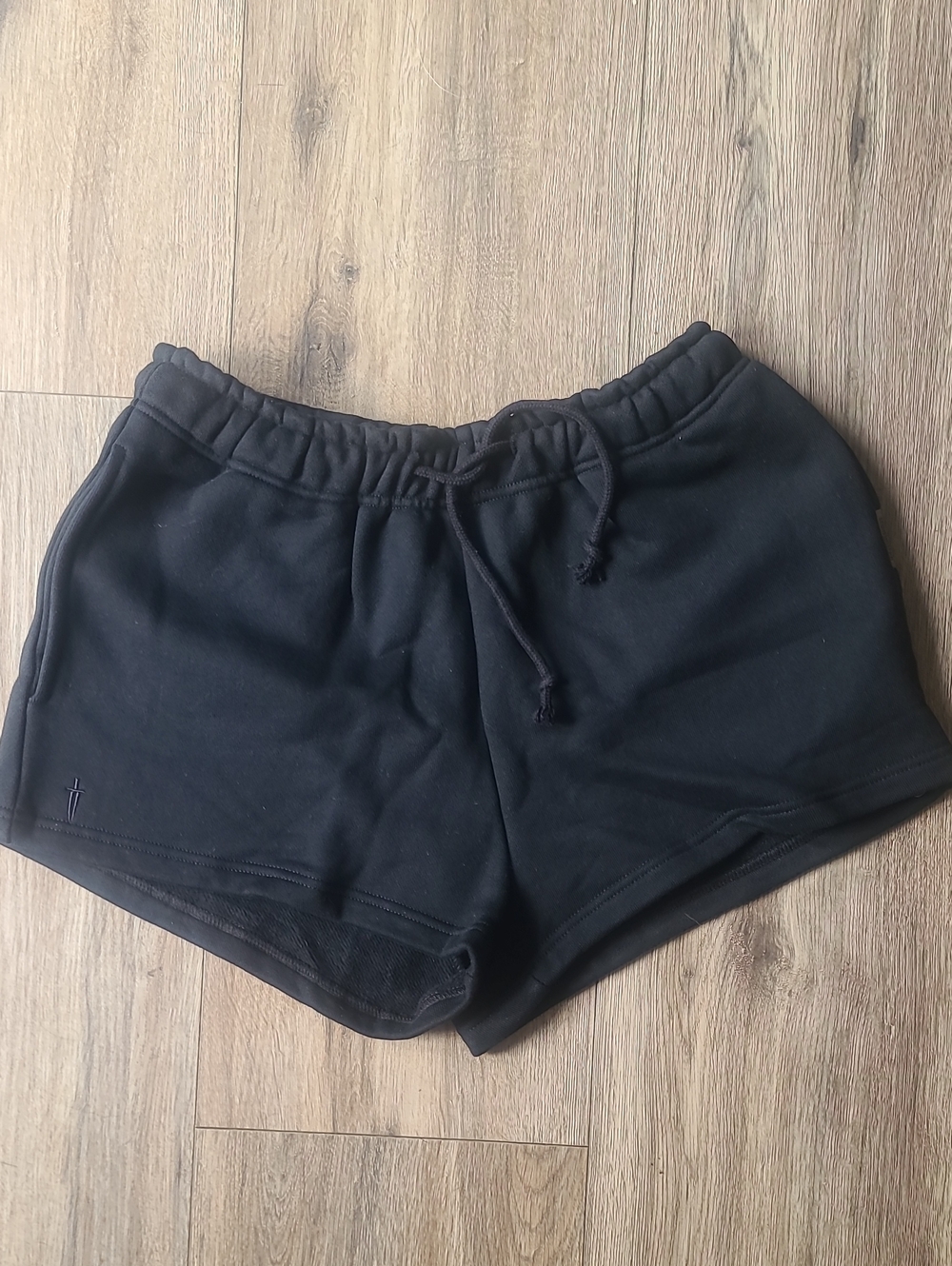Nwt Ironwilled Women’s Black Drawstring Lounge Shorts Sz Medium